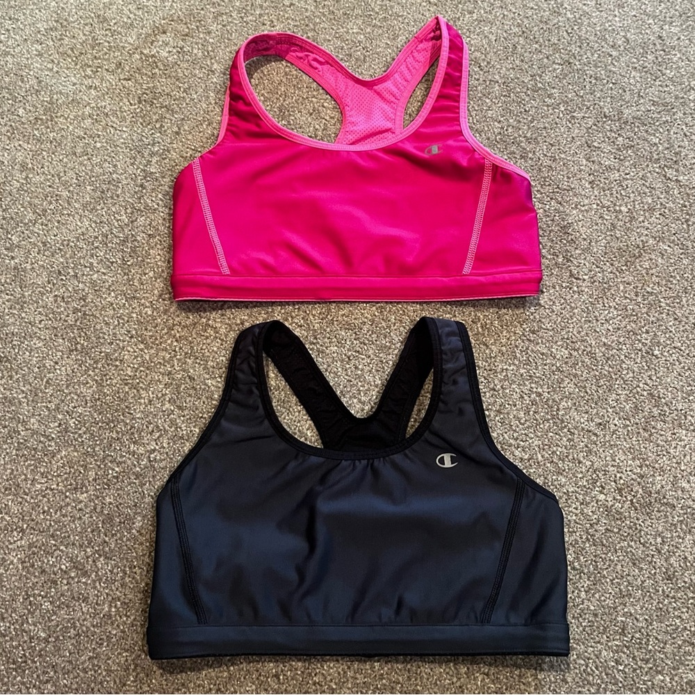Champion Sports Bras *Reversible* - Bundle of 2 - Size Medium